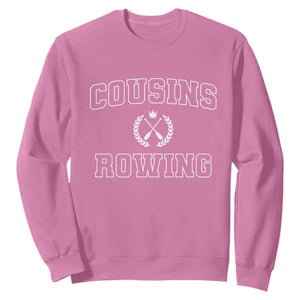 Cousins Rowing Sweatshirt Summer Romance Beach Vibes TS10 Azalea Print Your Wear