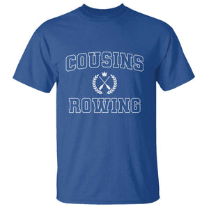 Cousins Rowing T Shirt Summer Romance Beach Vibes TS10 Royal Blue Print Your Wear