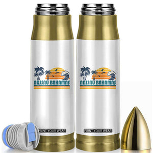 Vintage Nassau Bullet Tumbler Bahamas Vacation Beach Summer Retro Sunset TS10 White Print Your Wear