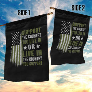Social Justice Garden Flag Support The Country You Live In American Flag TS10 Print Your Wear