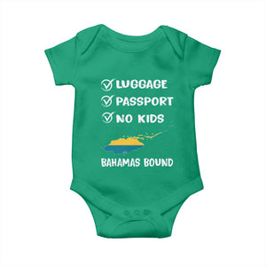 Bahamas Vacation Baby Onesie Funny Tropical Island Summer Travel TS10 Irish Green Print Your Wear