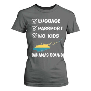 Bahamas Vacation T Shirt For Women Funny Tropical Island Summer Travel TS10 Dark Heather Print Your Wear