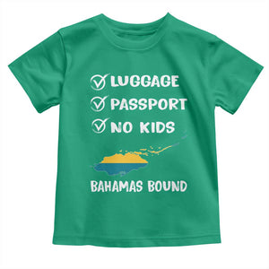 Bahamas Vacation Toddler T Shirt Funny Tropical Island Summer Travel TS10 Irish Green Print Your Wear