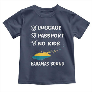 Bahamas Vacation Toddler T Shirt Funny Tropical Island Summer Travel TS10 Navy Print Your Wear
