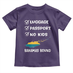 Bahamas Vacation Toddler T Shirt Funny Tropical Island Summer Travel TS10 Purple Print Your Wear