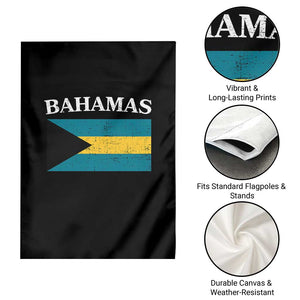 Bahamas Flag Garden Flag Retro Vintage Bahamian Gifts TS10 Print Your Wear