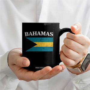 Bahamas Flag Coffee Mug Retro Vintage Bahamian Gifts TS10 Print Your Wear
