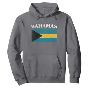 Bahamas Flag Hoodie Retro Vintage Bahamian Gifts TS10 Charcoal Print Your Wear