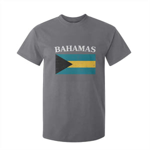 Bahamas Flag T Shirt For Kid Retro Vintage Bahamian Gifts TS10 Charcoal Print Your Wear