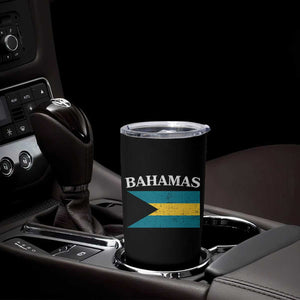 Bahamas Flag Tumbler Cup Retro Vintage Bahamian Gifts TS10 Print Your Wear