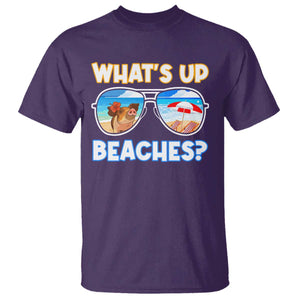 Bahamas Swimming Pigs T Shirt Pig Swim Caribbean Beach Summer Vacation TS10 Purple Print Your Wear