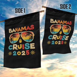 Bahamas Cruise Garden Flag Cruisin Together Matching Family Cruise 2025 TS10 Print Your Wear