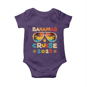 Bahamas Cruise Baby Onesie Cruisin Together Matching Family Cruise 2025 TS10 Purple Print Your Wear