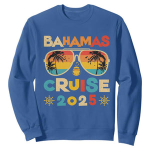 Bahamas Cruise Sweatshirt Cruisin Together Matching Family Cruise 2025 TS10 Royal Blue Print Your Wear