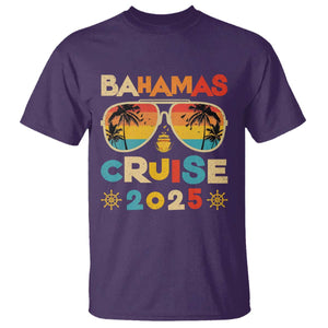 Bahamas Cruise T Shirt Cruisin Together Matching Family Cruise 2025 TS10 Purple Print Your Wear