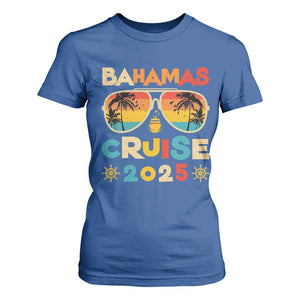 Bahamas Cruise T Shirt For Women Cruisin Together Matching Family Cruise 2025 TS10 Royal Blue Print Your Wear