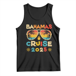 Bahamas Cruise Tank Top Cruisin Together Matching Family Cruise 2025 TS10 Black Print Your Wear