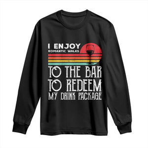 Funny Drinking Cruise Long Sleeve Shirt Funny Drink Package Summer Gift TS10 Black Print Your Wear