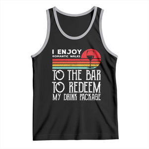 Funny Drinking Cruise Tank Top Funny Drink Package Summer Gift TS10 Black Athletic Heather Print Your Wear