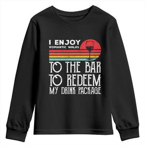 Funny Drinking Cruise Youth Sweatshirt Funny Drink Package Summer Gift TS10 Black Print Your Wear
