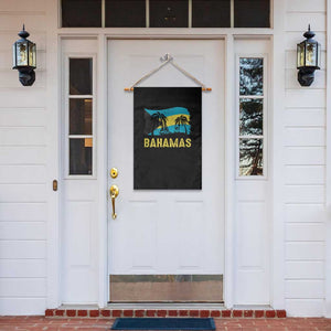 Bahamas Flag Garden Flag Tropical Island Palm Trees Bahamian Gifts TS10 Print Your Wear