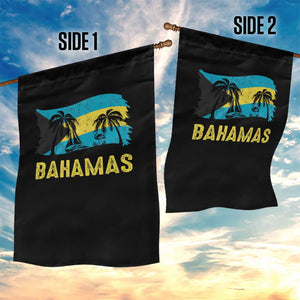 Bahamas Flag Garden Flag Tropical Island Palm Trees Bahamian Gifts TS10 Print Your Wear