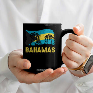 Bahamas Flag Coffee Mug Tropical Island Palm Trees Bahamian Gifts TS10 Print Your Wear