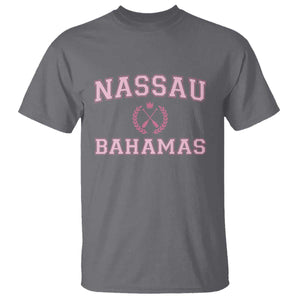 Nassau Souvenir T Shirt Bahamas Rowing Summer Vacation Girls Trip TS10 Charcoal Print Your Wear