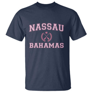 Nassau Souvenir T Shirt Bahamas Rowing Summer Vacation Girls Trip TS10 Navy Print Your Wear
