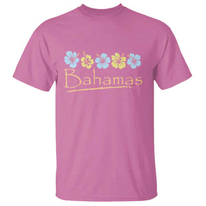 Bahamas T Shirt Hibiscus Flower Summer Beachy Vacation TS10 Azalea Print Your Wear