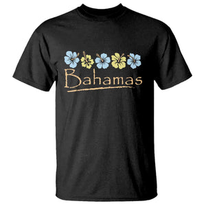 Bahamas T Shirt Hibiscus Flower Summer Beachy Vacation TS10 Black Print Your Wear