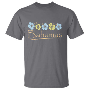 Bahamas T Shirt Hibiscus Flower Summer Beachy Vacation TS10 Charcoal Print Your Wear