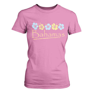 Bahamas T Shirt For Women Hibiscus Flower Summer Beachy Vacation TS10 Azalea Print Your Wear