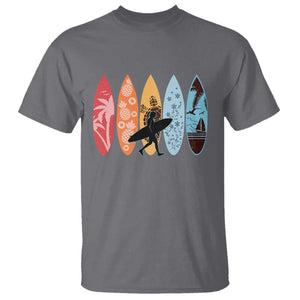 Surfboarder T Shirt Hawaii Wave Surfing Surfboard Lover Beach Surfer TS10 Charcoal Print Your Wear