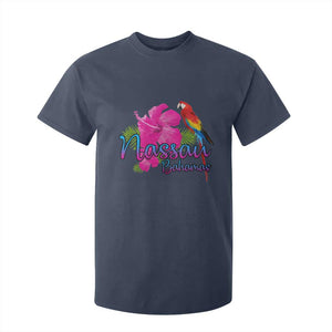 Nassau Souvenir T Shirt For Kid Caribbean Bahamas Beach Vacation TS10 Navy Print Your Wear
