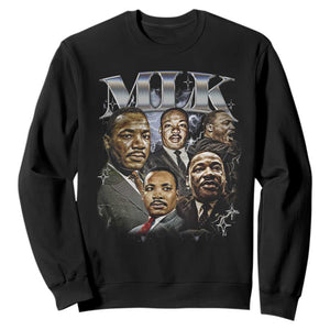 Martin Luther King Sweatshirt Black History Month Pride MLK Bootleg Rap Tee TS10 Black Print Your Wear