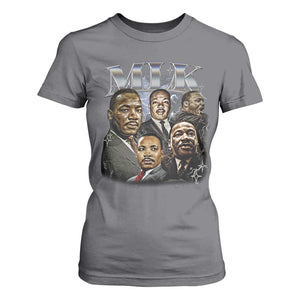 Martin Luther King T Shirt For Women Black History Month Pride MLK Bootleg Rap Tee TS10 Charcoal Print Your Wear