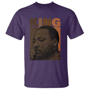 Martin Luther King T Shirt Black History Month MLK Melanin African American TS10 Purple Print Your Wear