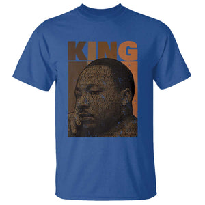 Martin Luther King T Shirt Black History Month MLK Melanin African American TS10 Royal Blue Print Your Wear