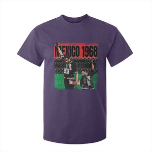 Black Power Salute 1968 T Shirt For Kid Black History Month Civil Rights Movement TS10 Purple Print Your Wear