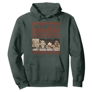 Black Female Empowerment Hoodie Wanted Well Behaved Women Seldom Make History TS10 Dark Forest Green Print Your Wear