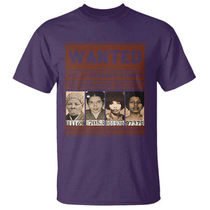 Black Female Empowerment T Shirt Wanted Well Behaved Women Seldom Make History TS10 Purple Print Your Wear