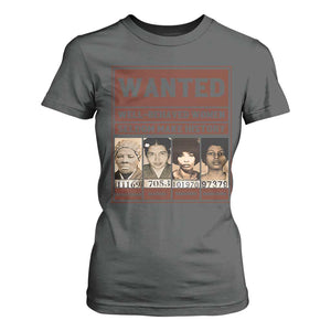 Black Female Empowerment T Shirt For Women Wanted Well Behaved Women Seldom Make History TS10 Dark Heather Print Your Wear
