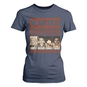 Black Female Empowerment T Shirt For Women Wanted Well Behaved Women Seldom Make History TS10 Navy Print Your Wear