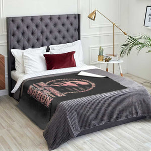 Martin Luther King Throw Blanket Retro Black History Month Civil Rights TS10 Print Your Wear