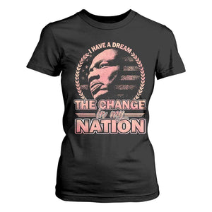 Martin Luther King T Shirt For Women Retro Black History Month Civil Rights TS10 Black Print Your Wear