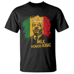 MLK T Shirt Honor King Civil Rights Leader Black History Month TS10 Black Print Your Wear