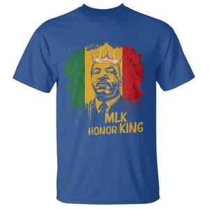MLK T Shirt Honor King Civil Rights Leader Black History Month TS10 Royal Blue Print Your Wear