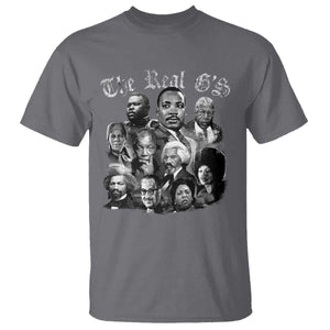 Civil Rights Legends T Shirt The Real Gs Juneteenth Black History Month TS10 Charcoal Print Your Wear