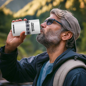 Funny Sarcastic 4 in 1 Can Cooler Tumbler Chance Of Sarcasm Forecast Weather TS10 Print Your Wear